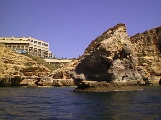 Vale de covo from sea